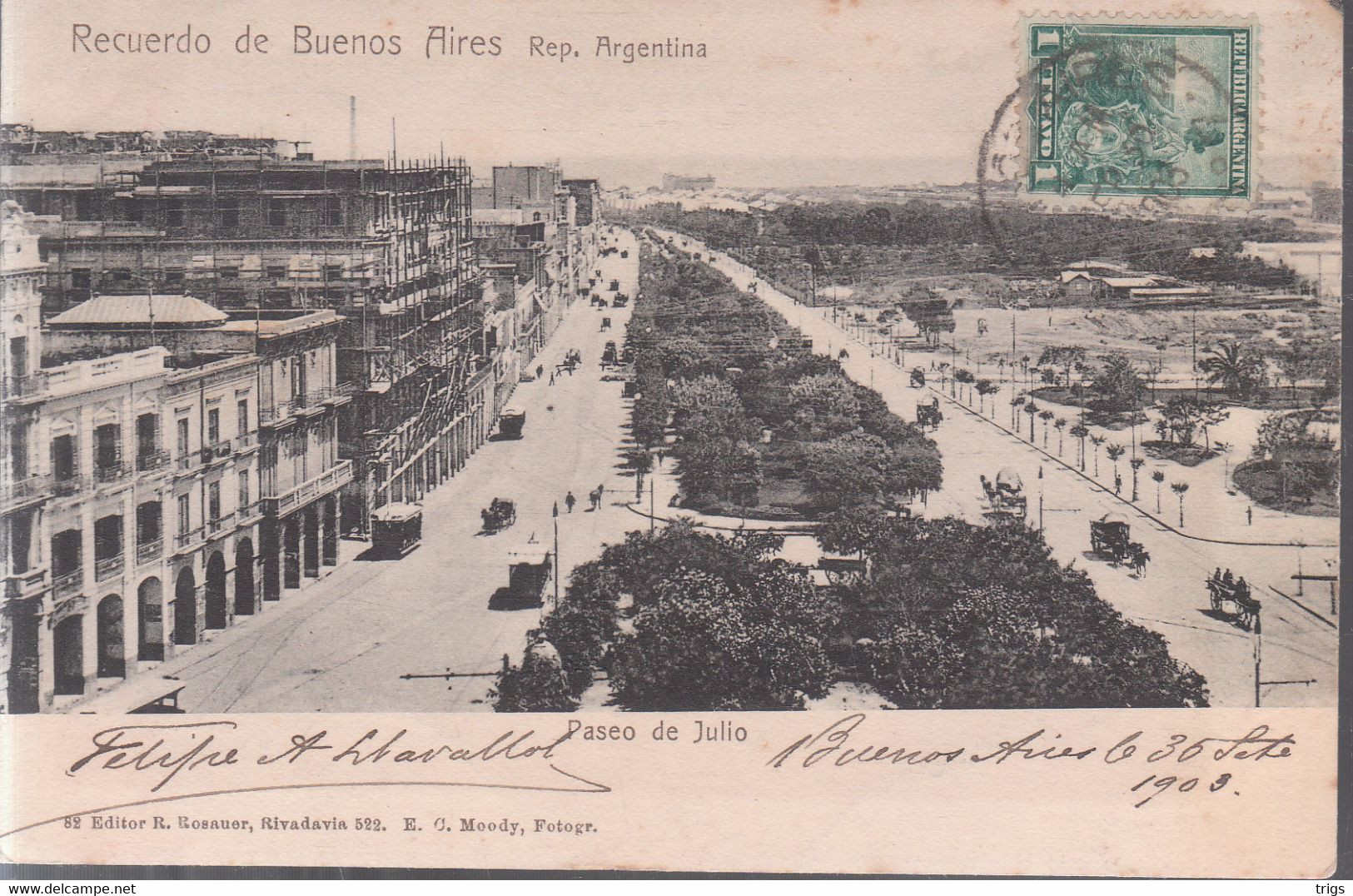 Buenos Aires - Paseo de Julio