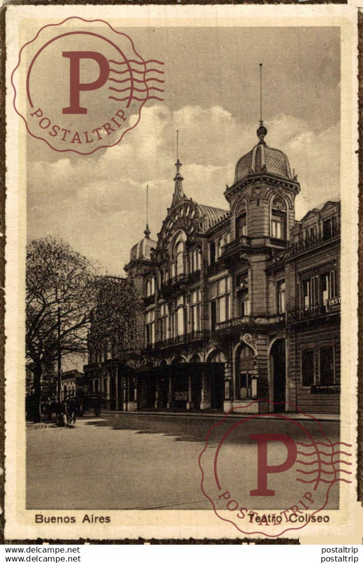 BUENOS AIRES TEATRO COLISEO THEATER  theatrecollection