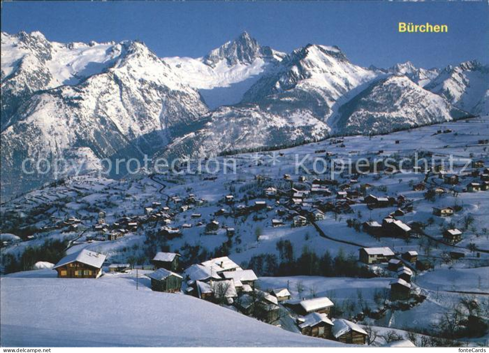 Buerchen mit Bietschhorn