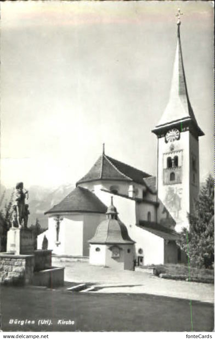 Buerglen OW Buerglen Kirche x 1966