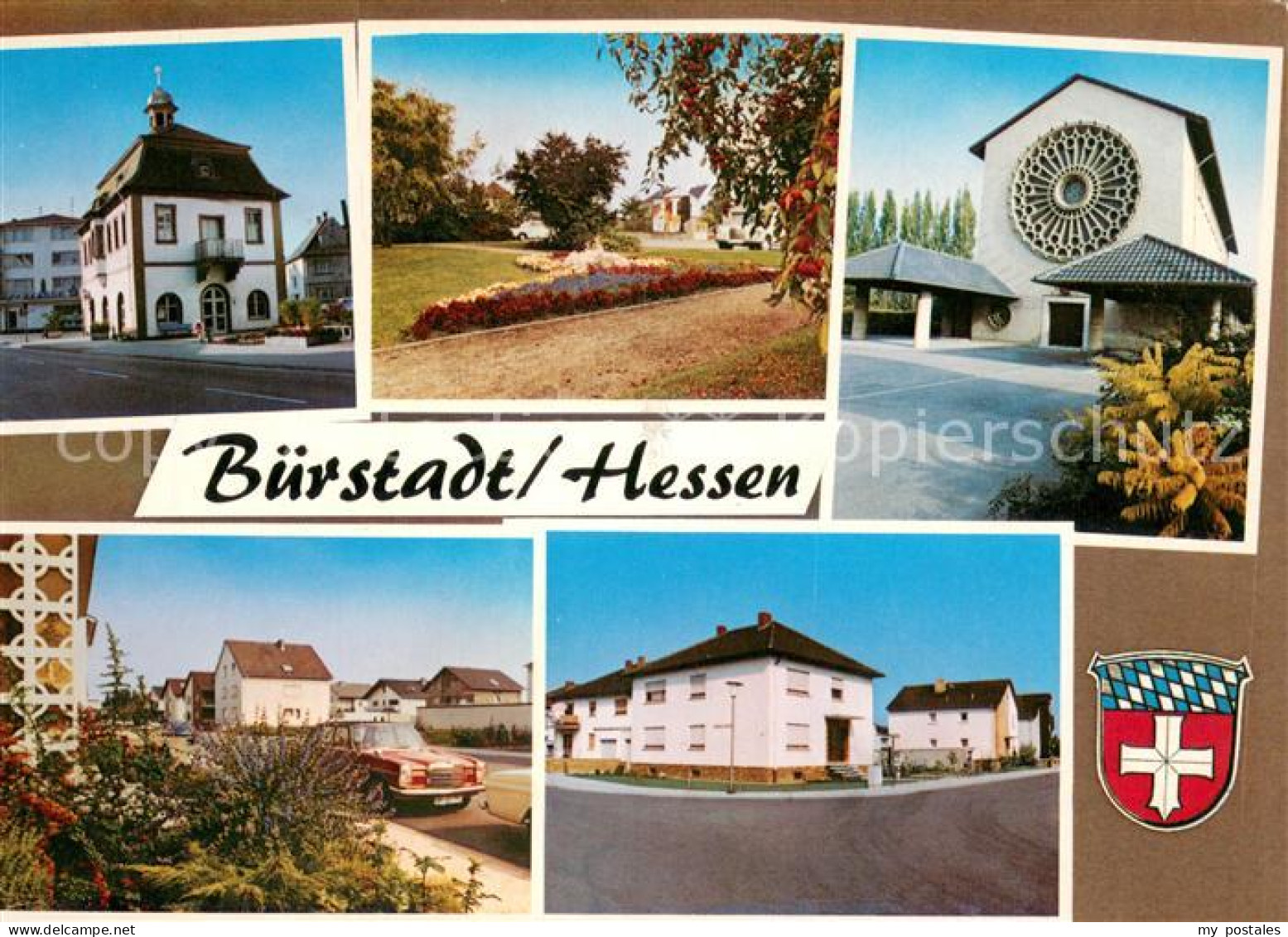 Buerstadt Ortsansichten Park