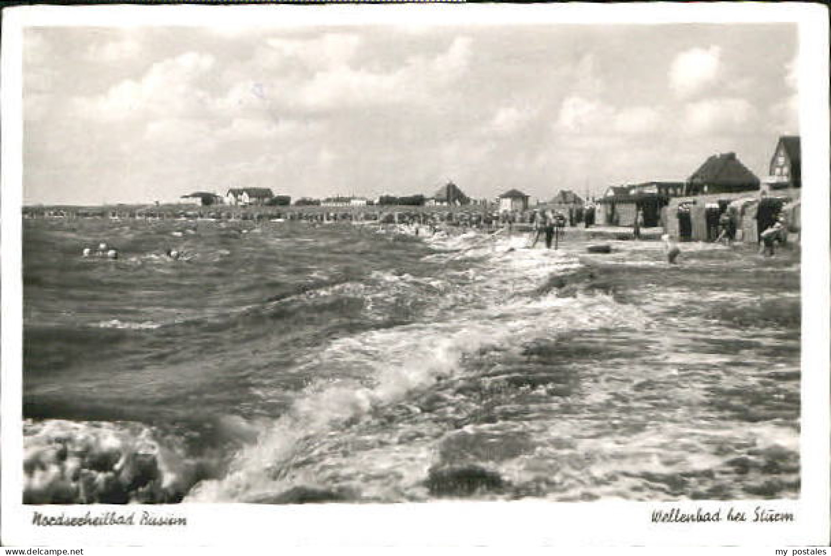 Buesum Nordseebad Buesum Bad x 1957