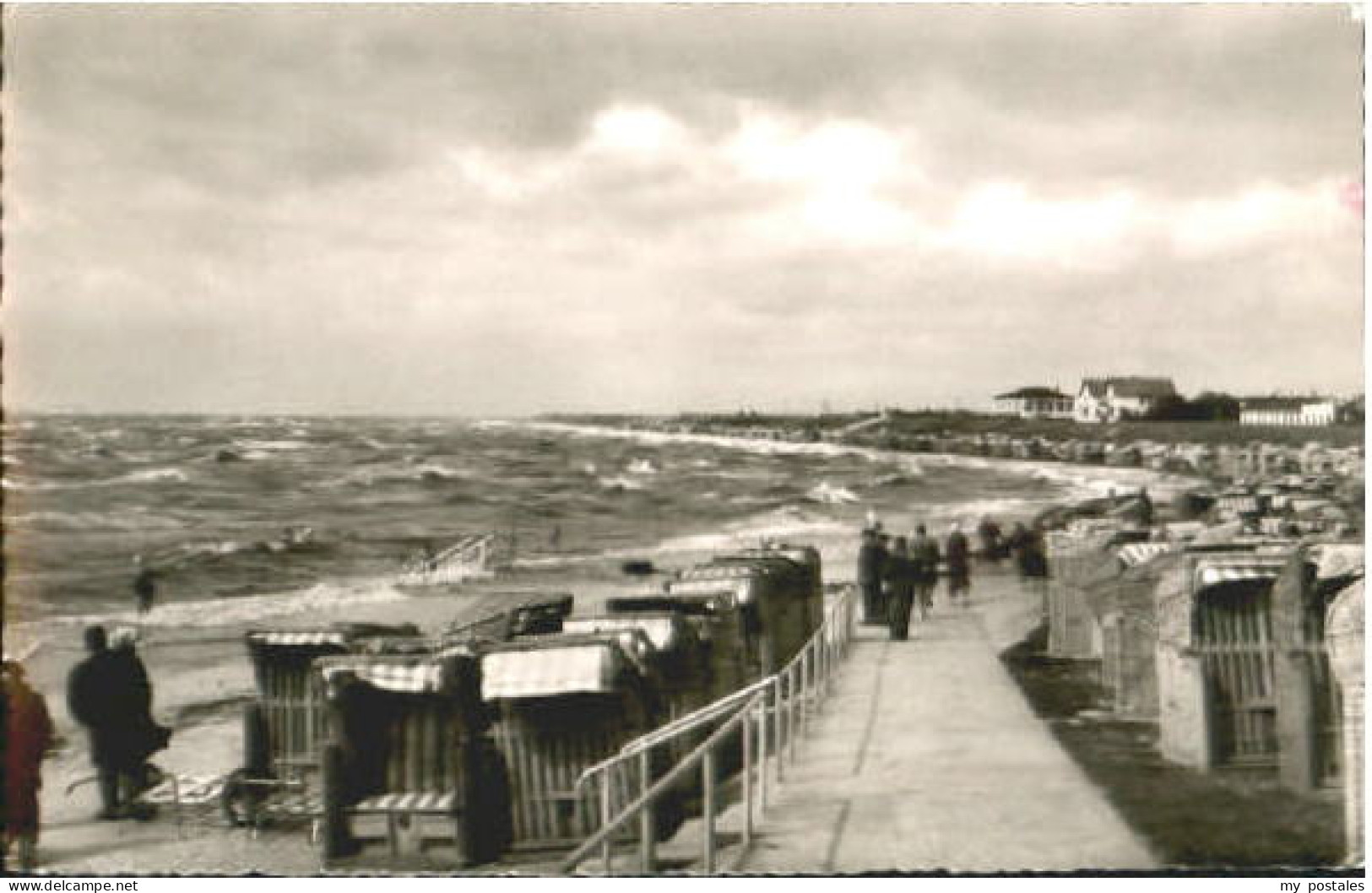 Buesum Nordseebad Buesum Strand x 1960