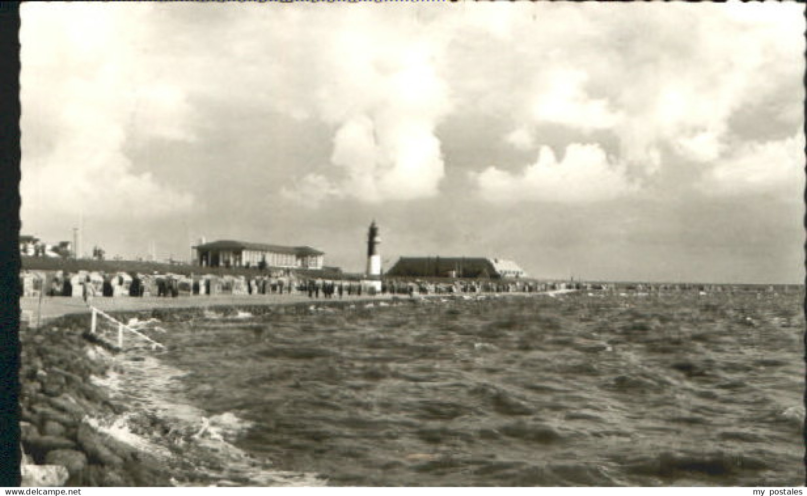 Buesum Nordseebad Buesum Strand x 1961