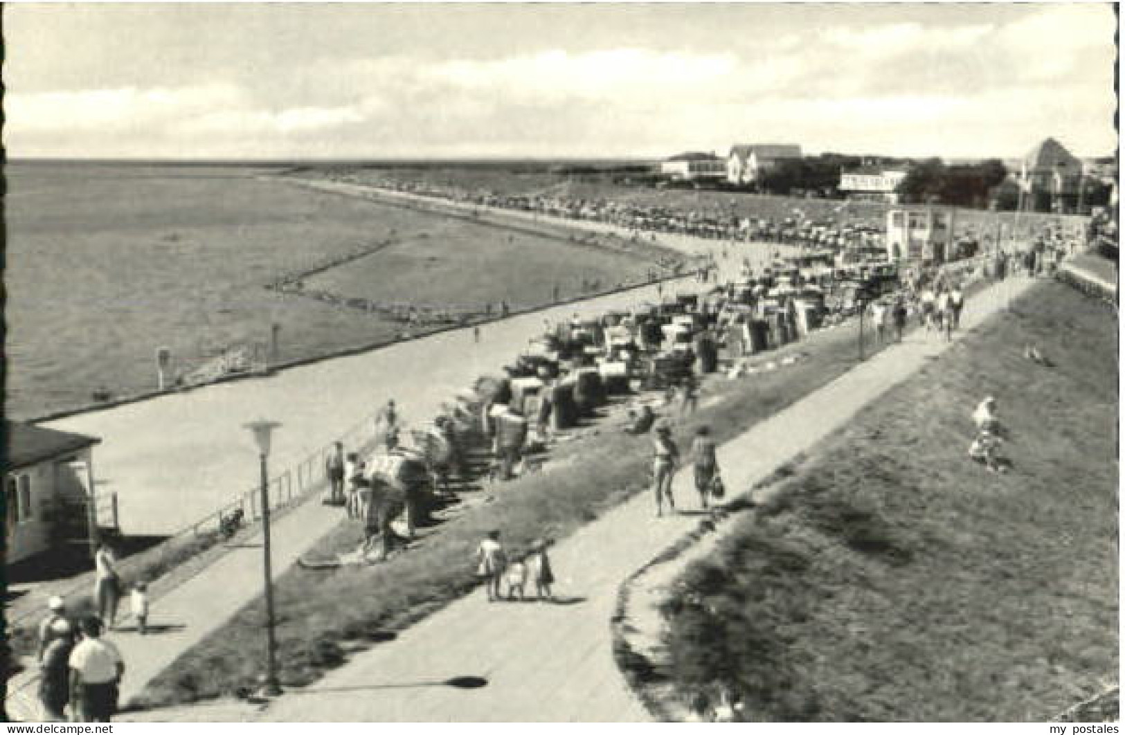 Buesum Nordseebad Buesum Strand x 1963