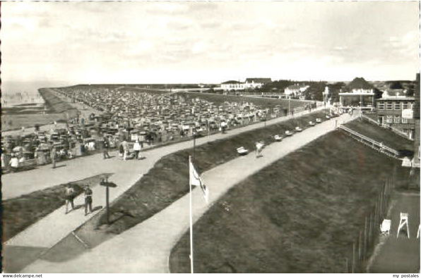 Buesum Nordseebad Buesum Strand x 1965