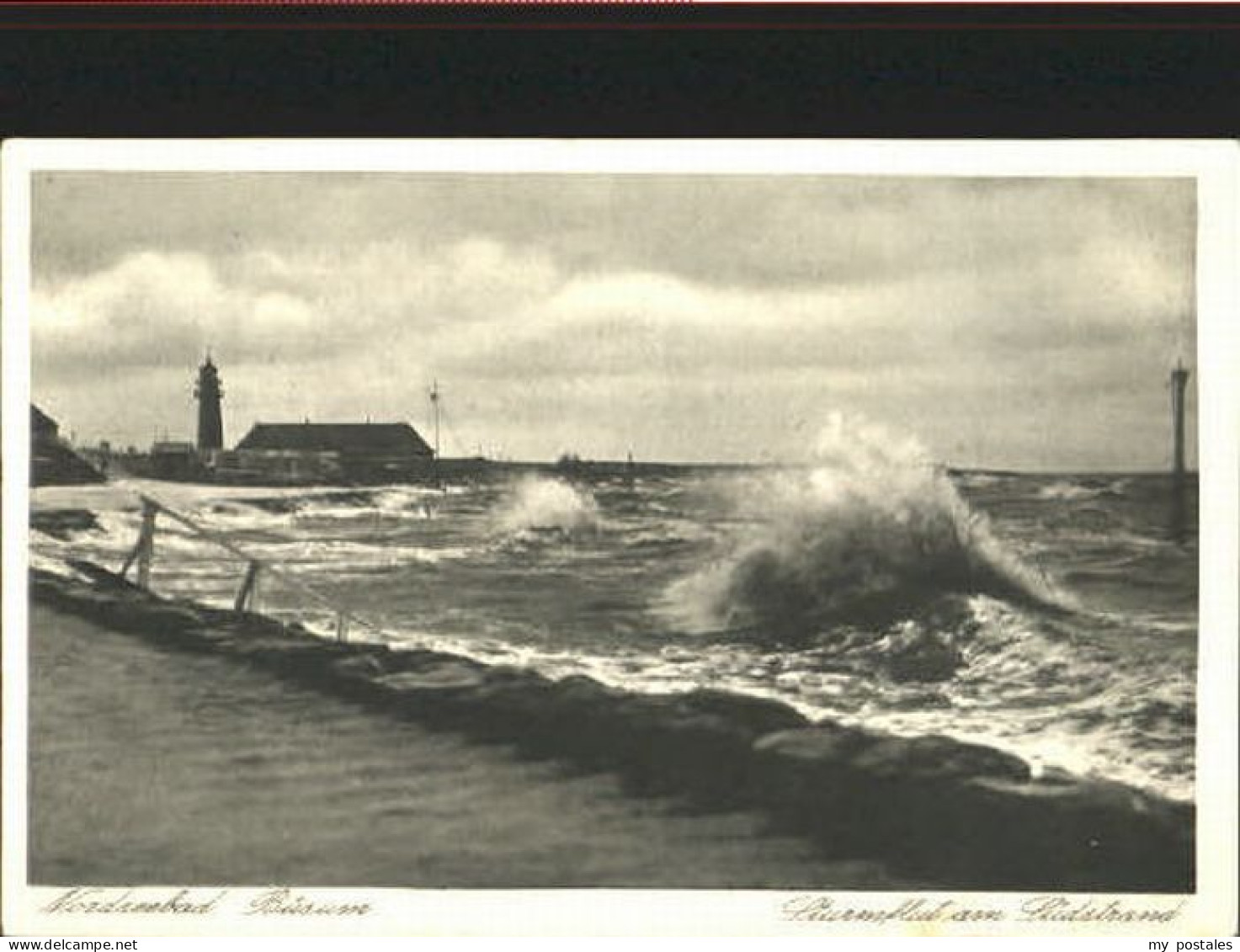 Buesum Nordseebad Buesum  ungelaufen ca. 1920