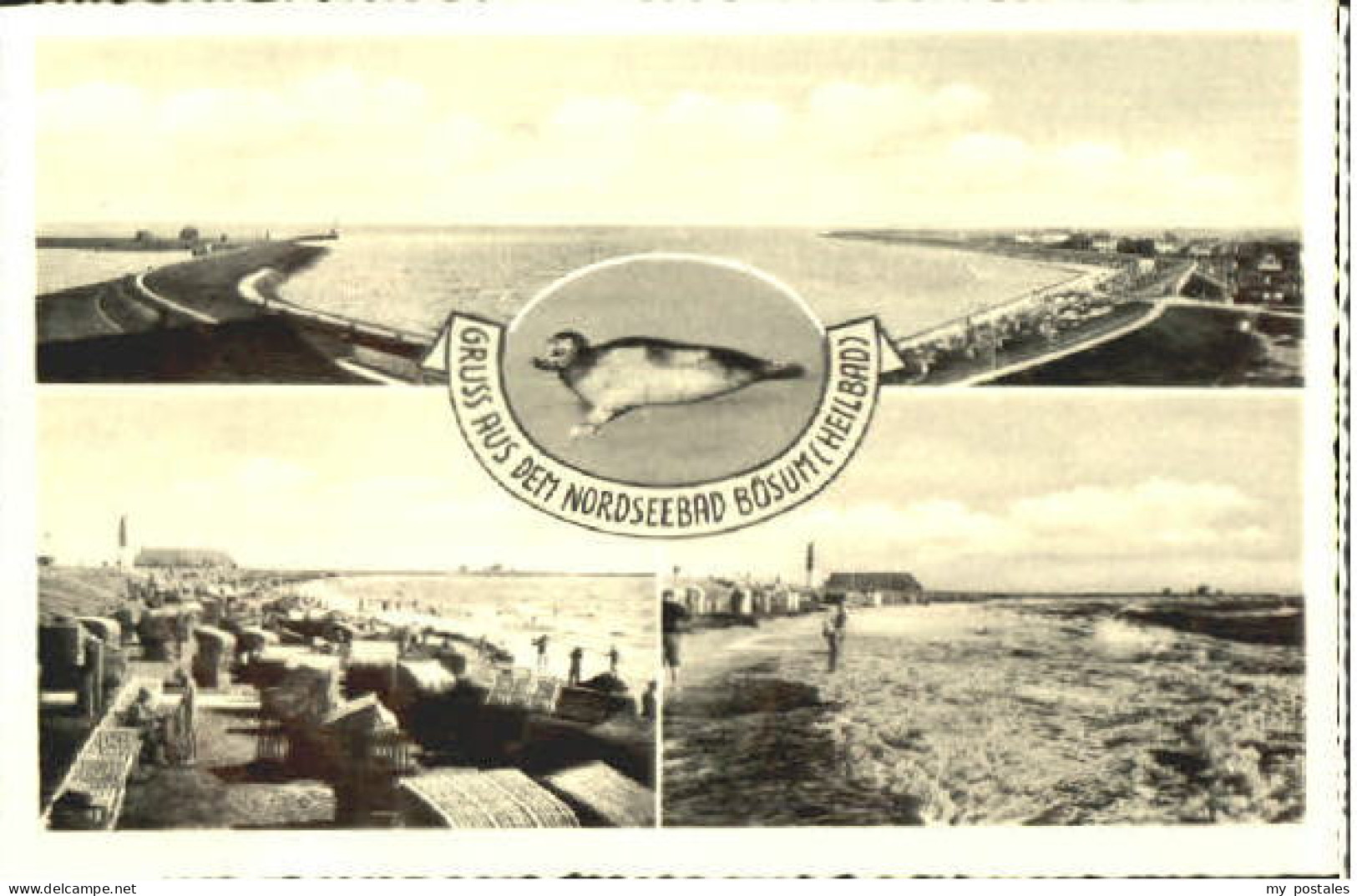 Buesum Nordseebad Buesum  x 1957