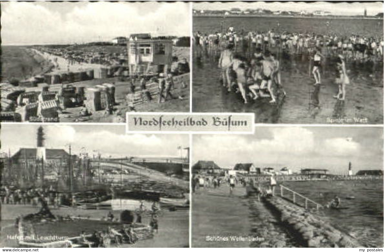 Buesum Nordseebad Buesum  x 1961