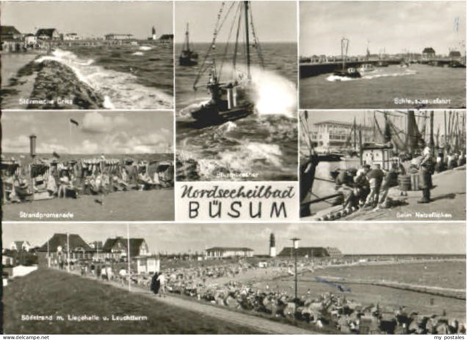 Buesum Nordseebad Buesum  x 1963