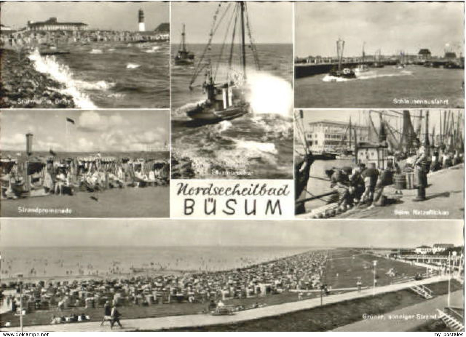 Buesum Nordseebad Buesum  x 1966