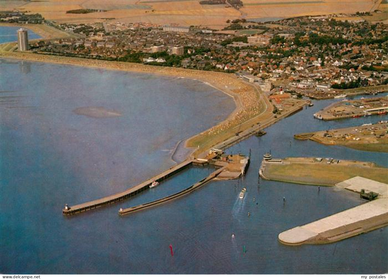Buesum Nordseebad Fliegeraufnahme