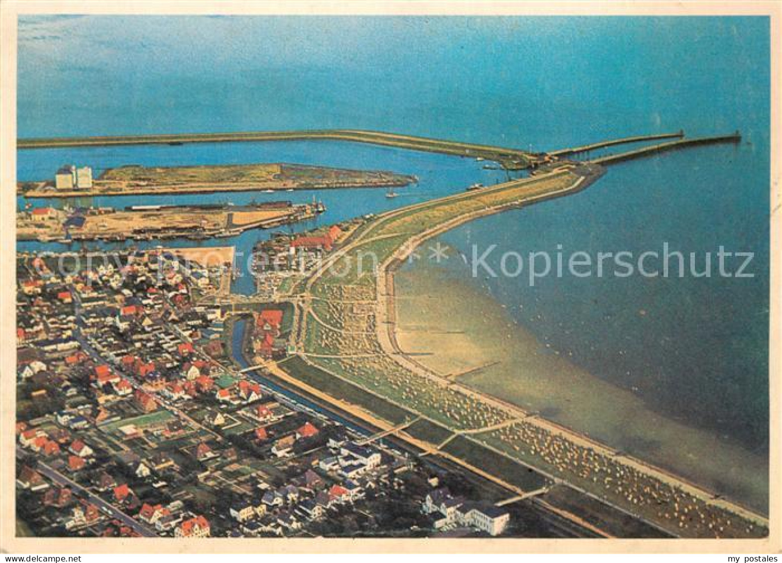 Buesum Nordseebad Fliegeraufnahme