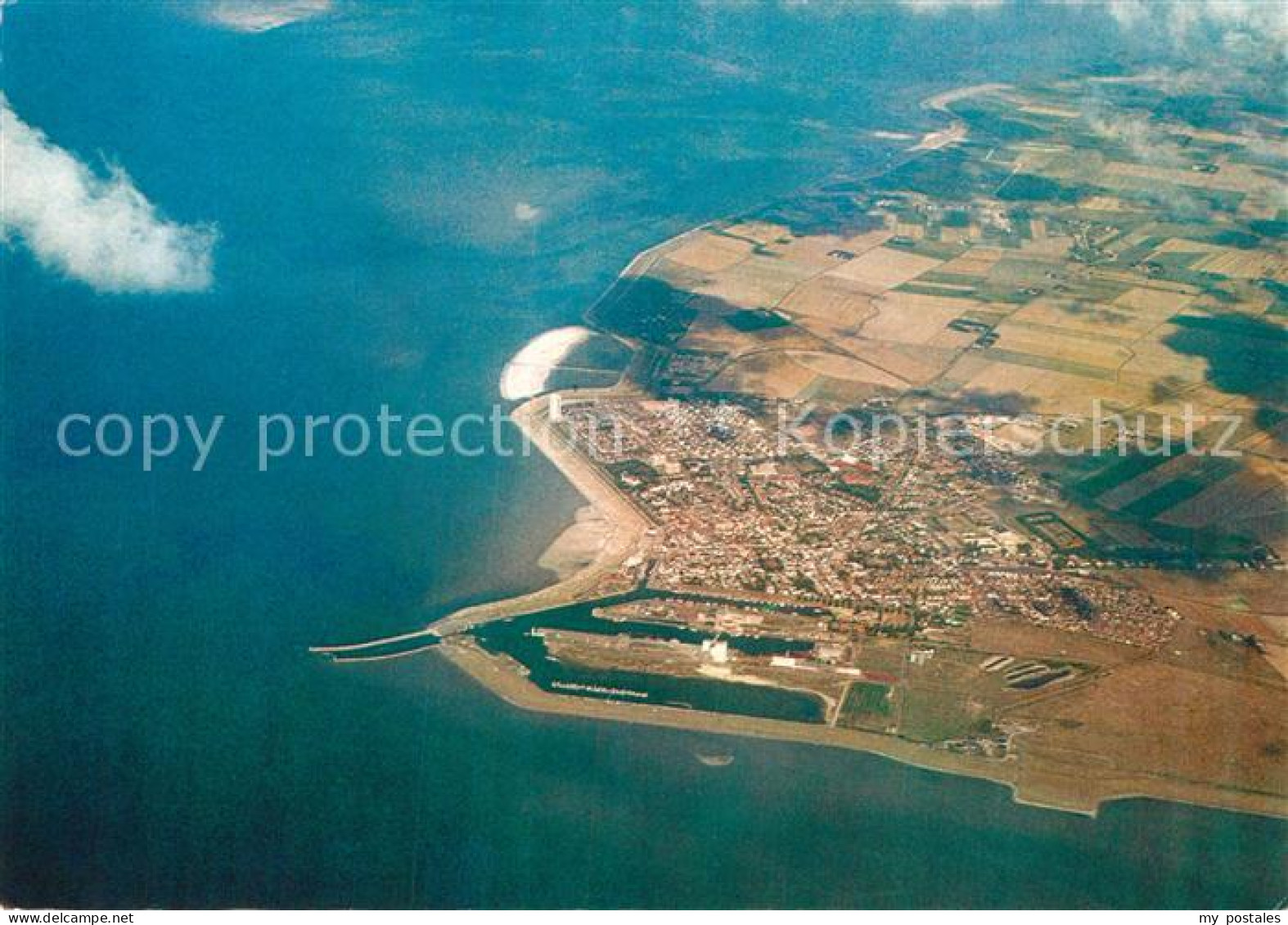 Buesum Nordseebad Fliegeraufnahme