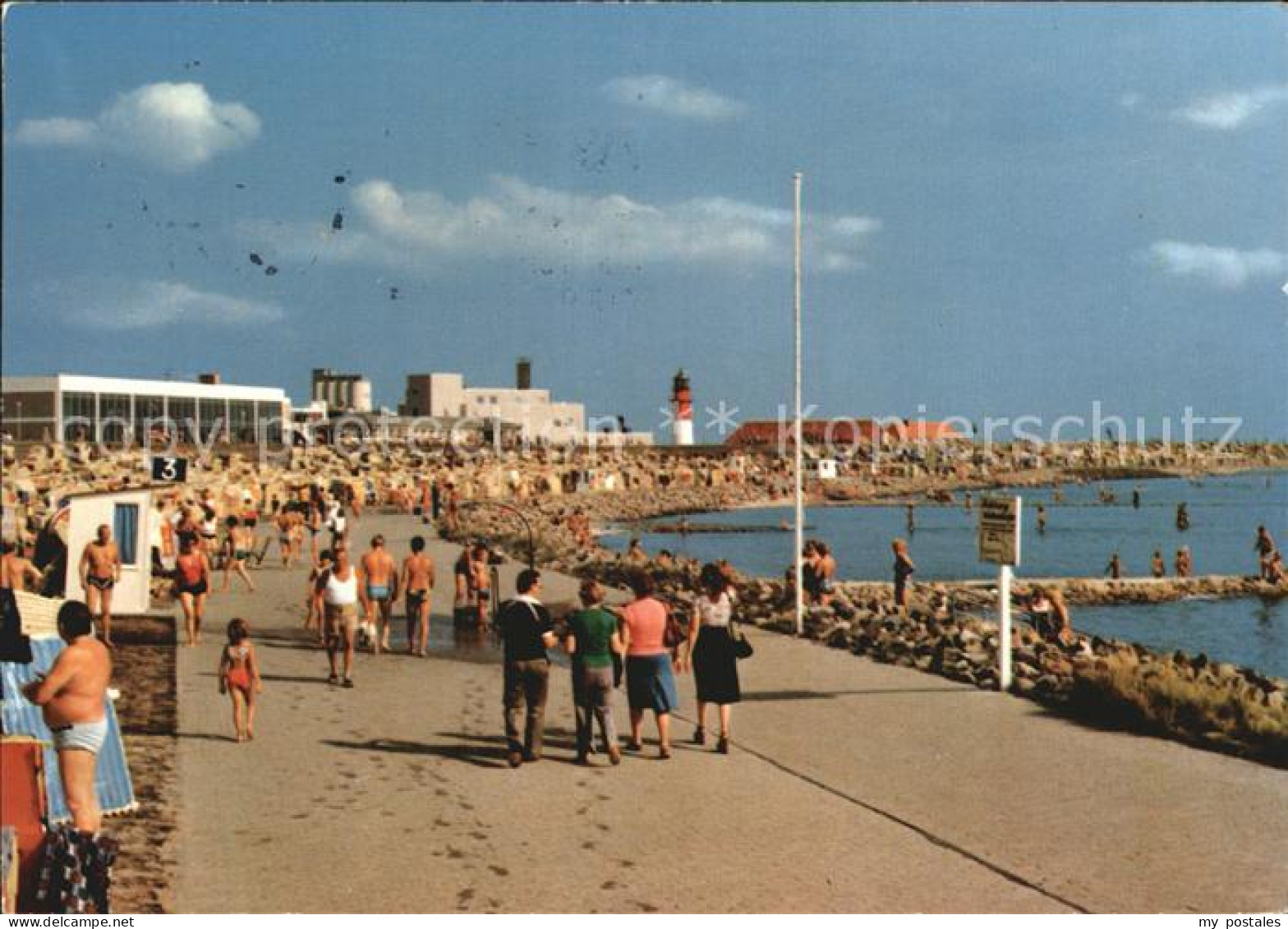 Buesum Nordseebad Suedstrandpromenade