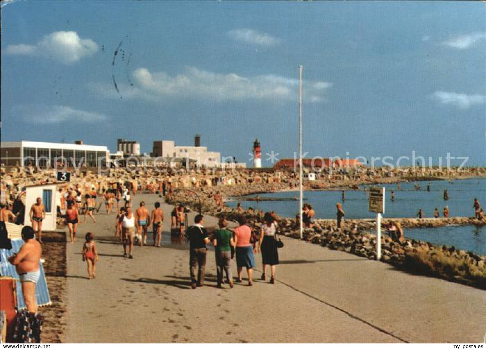 Buesum Nordseebad Suedstrandpromenade