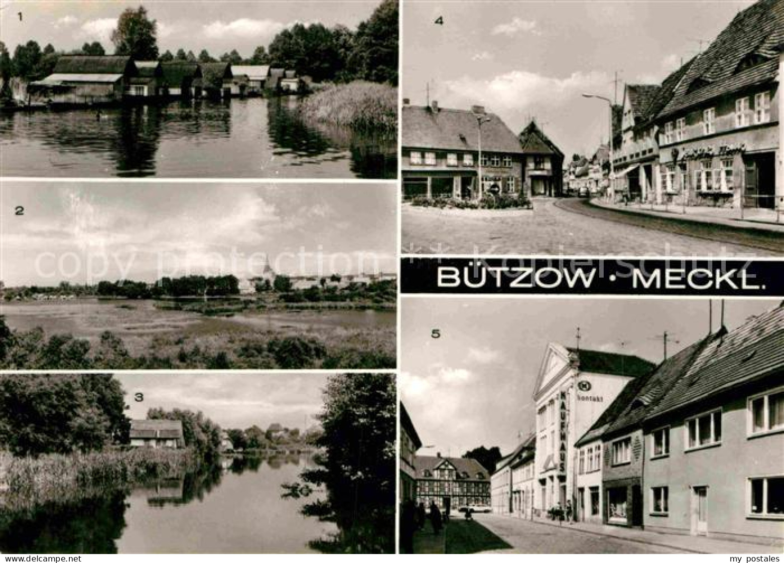 Buetzow Partie an der Warnow Wilhelm Pieck Strasse Lieselotte Hermann Strasse