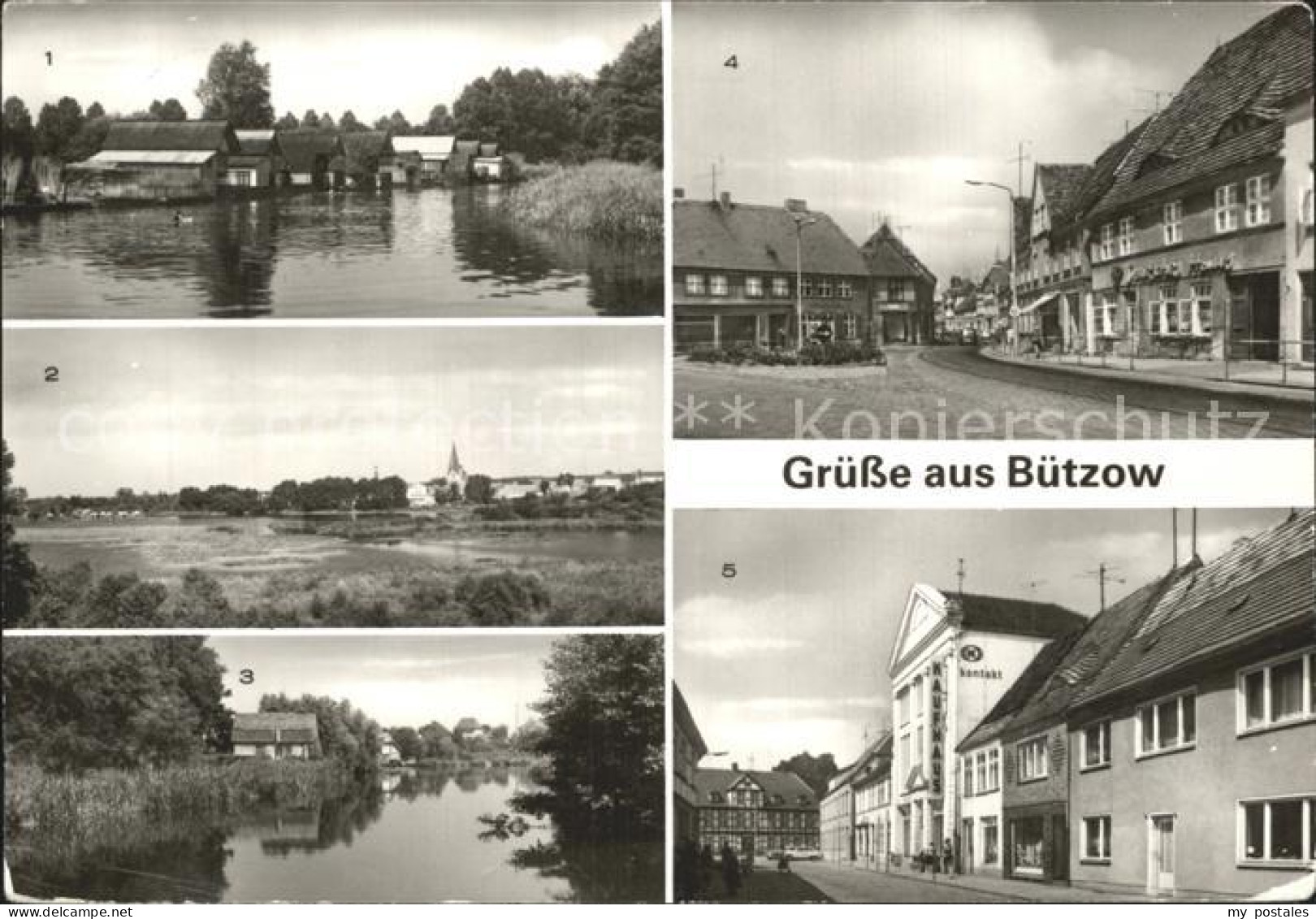 Buetzow Warnow Wilhelm-Pieck-Strasse Liselotte-Hermann-Strasse