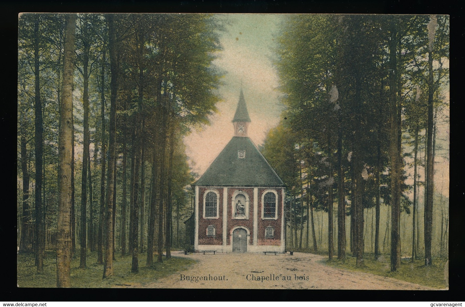 BUGGENHOUT   CHAPELLE AU BOIS      KLEUR   2 AFBEELDINGEN