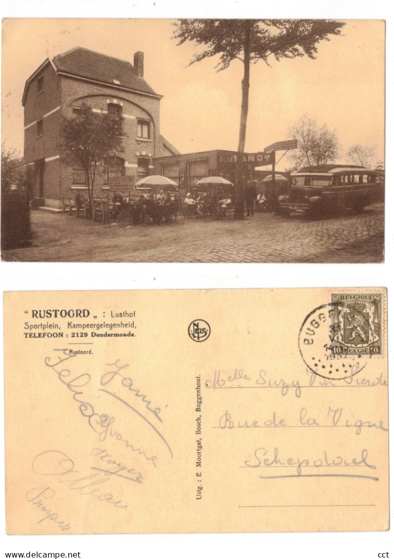 Buggenhout   Rustoord Lusthof  Sportplein  AUTOBUS  BUS   Pub Lamot Pilsor
