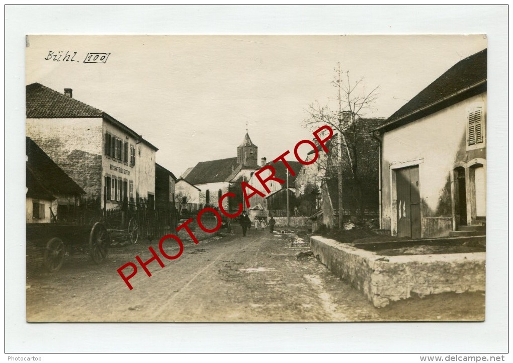 BUHL-BÜHL-Carte Photo allemande-Guerre14-18-1WK -Frankreich-France-57-