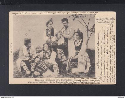 Bulgarien Bulgaria AK Trachten 1902