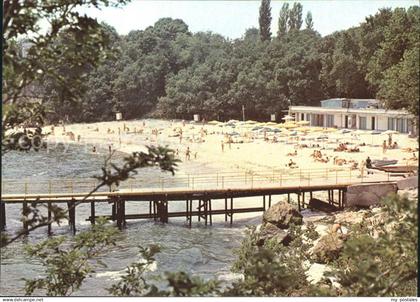 Drushba Bulgarien Seebad Strand Steg