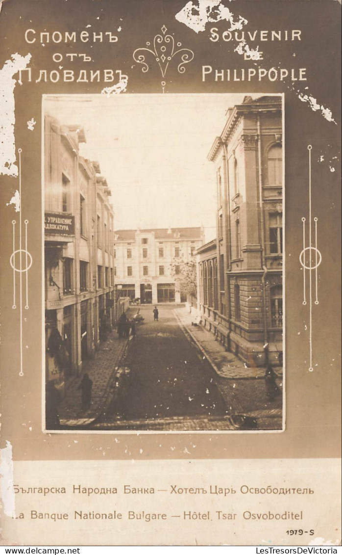 BULGARIE - Philippople - Българска Народна - Хотелъ Царь Освободитель - CP