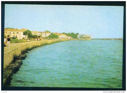 A5348 / Anhialo Pomorie  - 1973 GENERAL VIEW  Coastal promenade and casino  - Bulgaria Bulgarie Publ. "Photoizdat" #