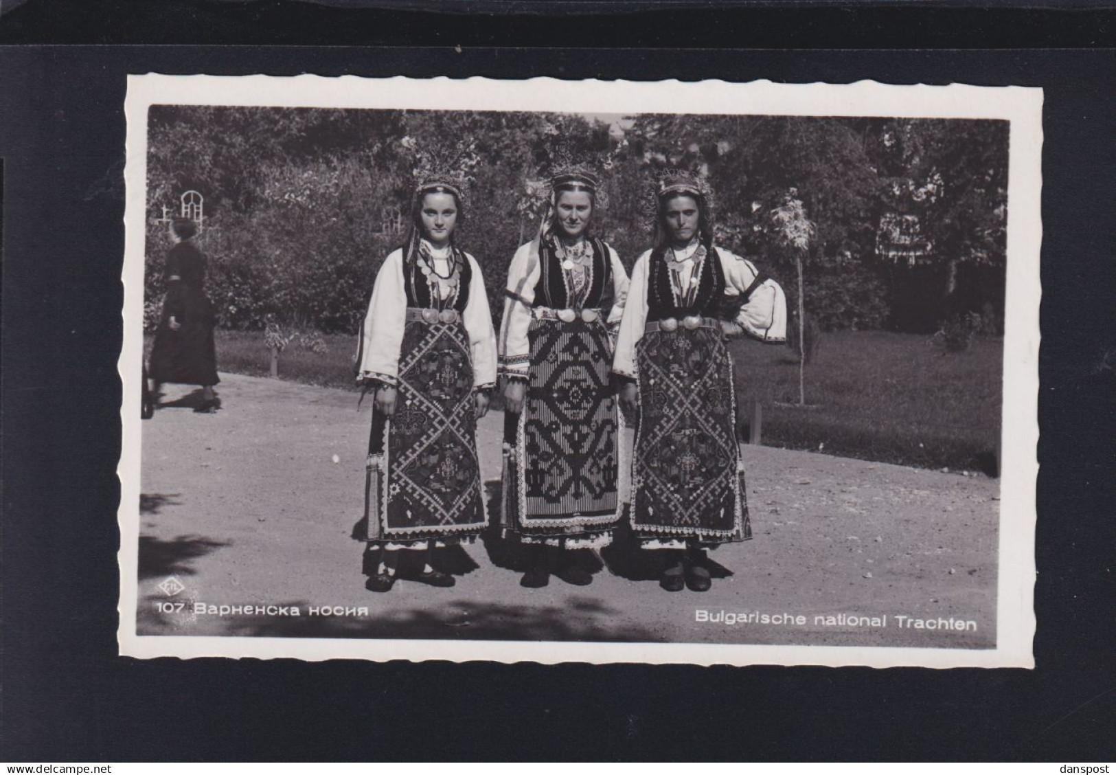 Bulgarien Bulgaria AK Trachten Varna