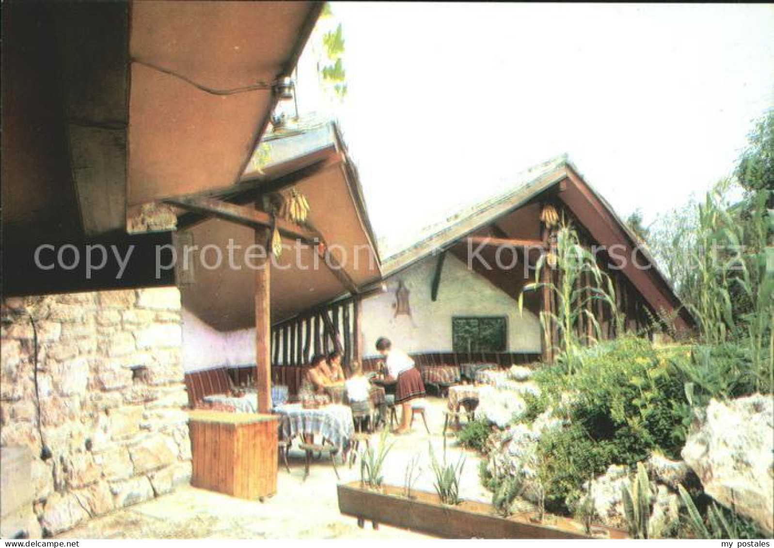 Bulgarien Kocharata Gartenrestaurant