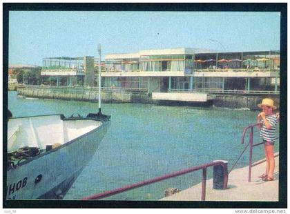 A5353 / Anhialo Pomorie  - 1975  CASINO KASINO , COFFEE BAR RESTAURANT CHILD BOAT  Bulgaria Publ. "Photoizdat" #