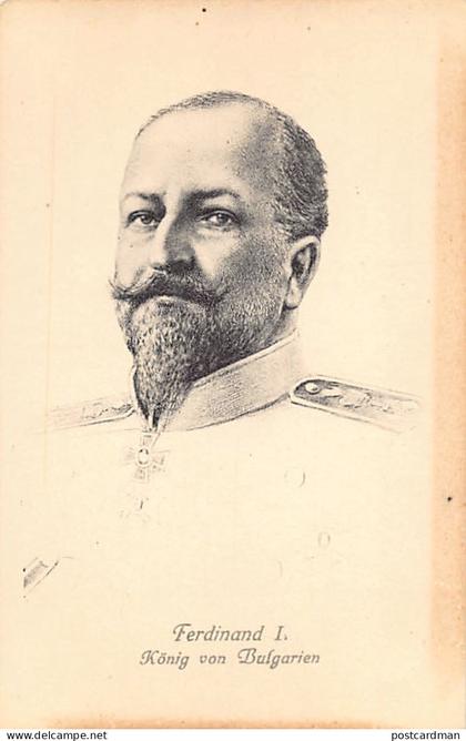 Bulgaria - World War One - Ferdinand, King of Bulgaria