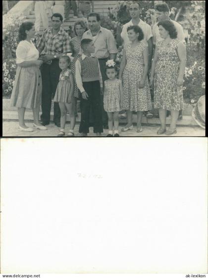Bulgarien (allgemein) Trachten/Typen (Bulgarien) - Reisegruppe 1955 Privatfoto