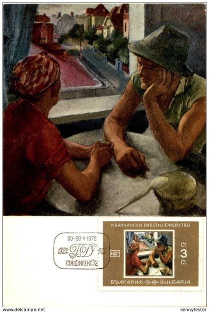 Bulgarien - Maximumkarte