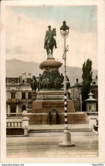 Bulgarije Bulgaria - Sofia - Monument du Tzar Alexander II