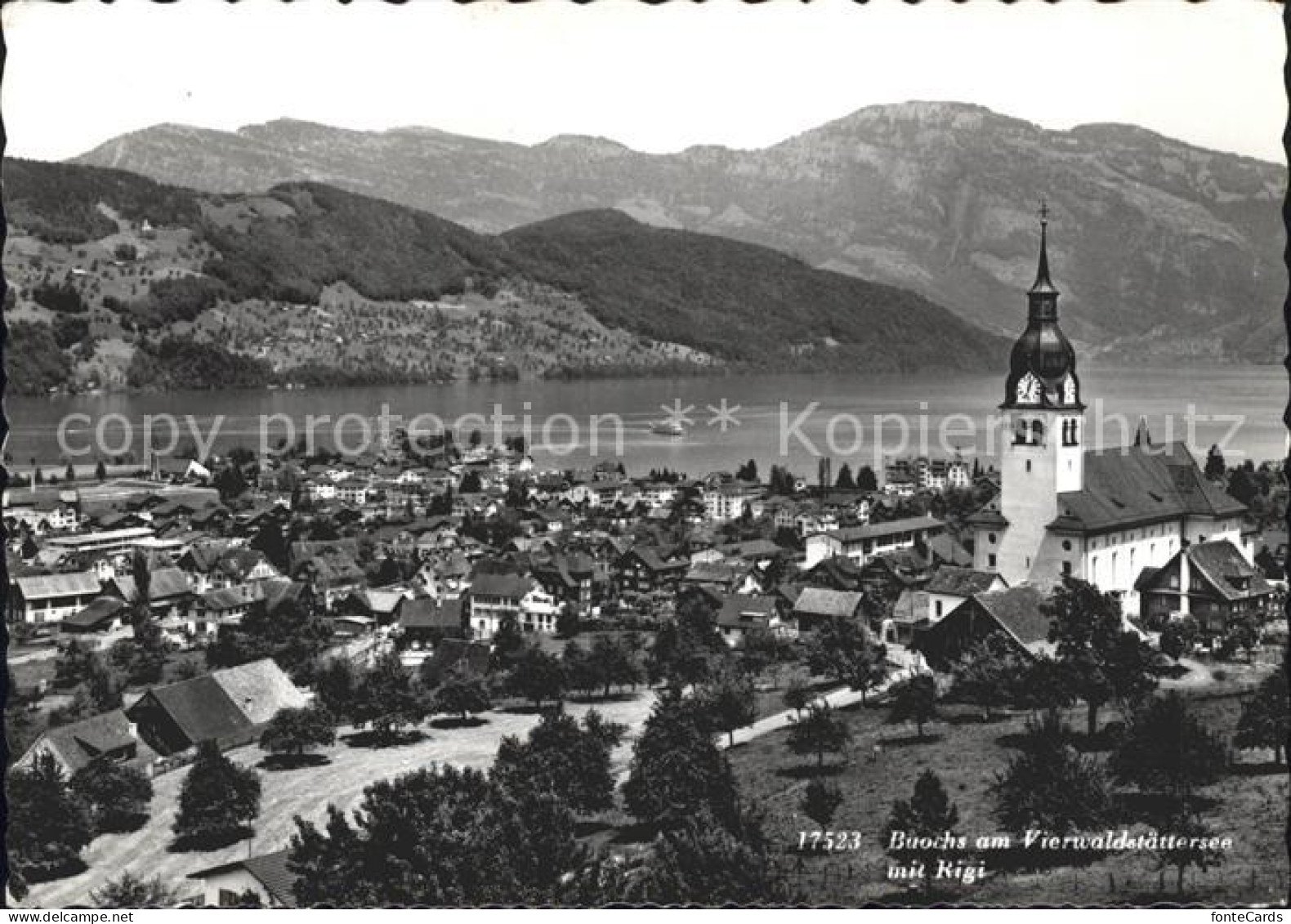 Buochs Vierwaldstaettersee Rigi Kirche