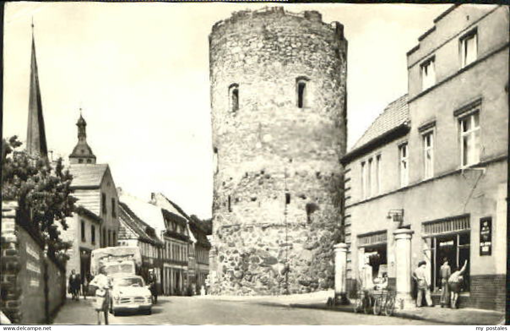 Burg Magdeburg Burg bei Magdeburg x 1959