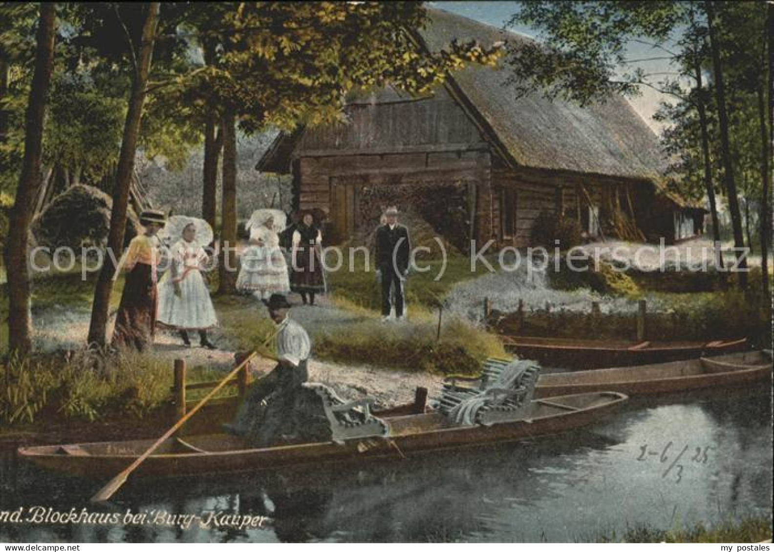 Burg Spreewald Blockhaus bei Burg Kauper