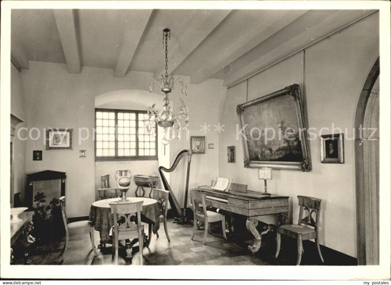 Burg Wupper Schloss Burg Biedermeier Zimmer