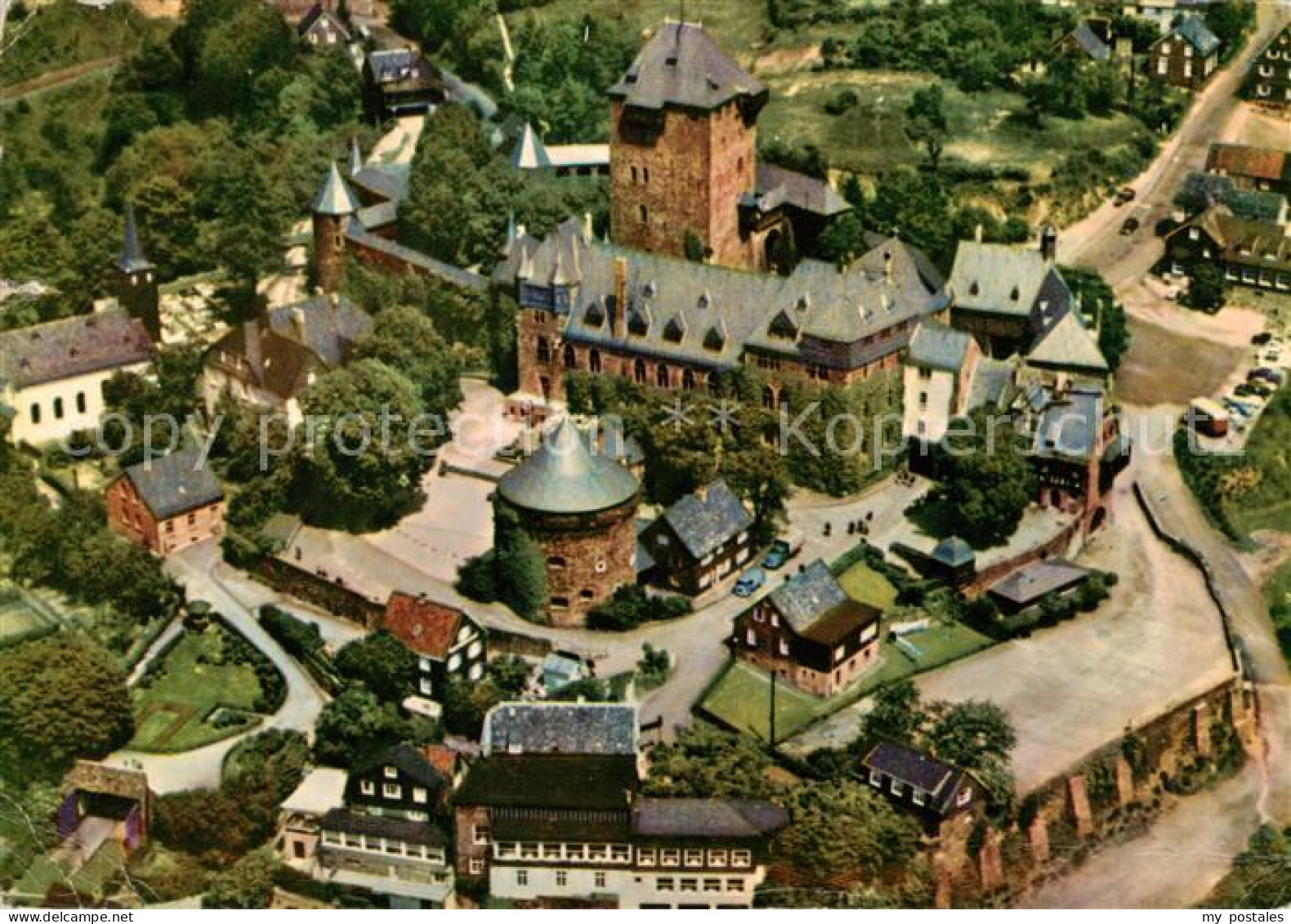 Burg Wupper Schloss Burg Fliegeraufnahme