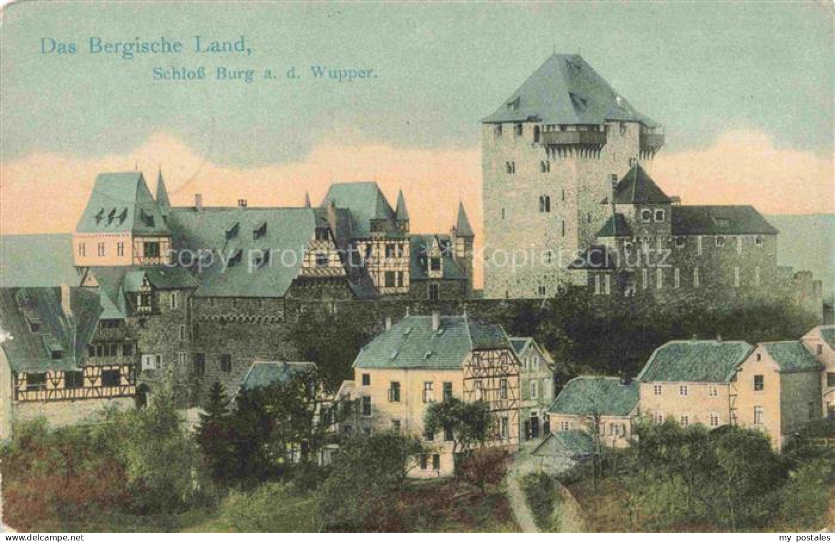 Burg Wupper SOLINGEN Schloss Burg