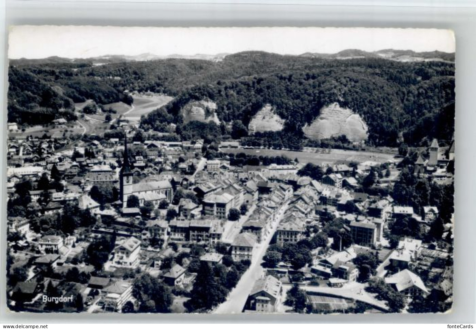 Burgdorf BE Burgdorf Fliegeraufnahme