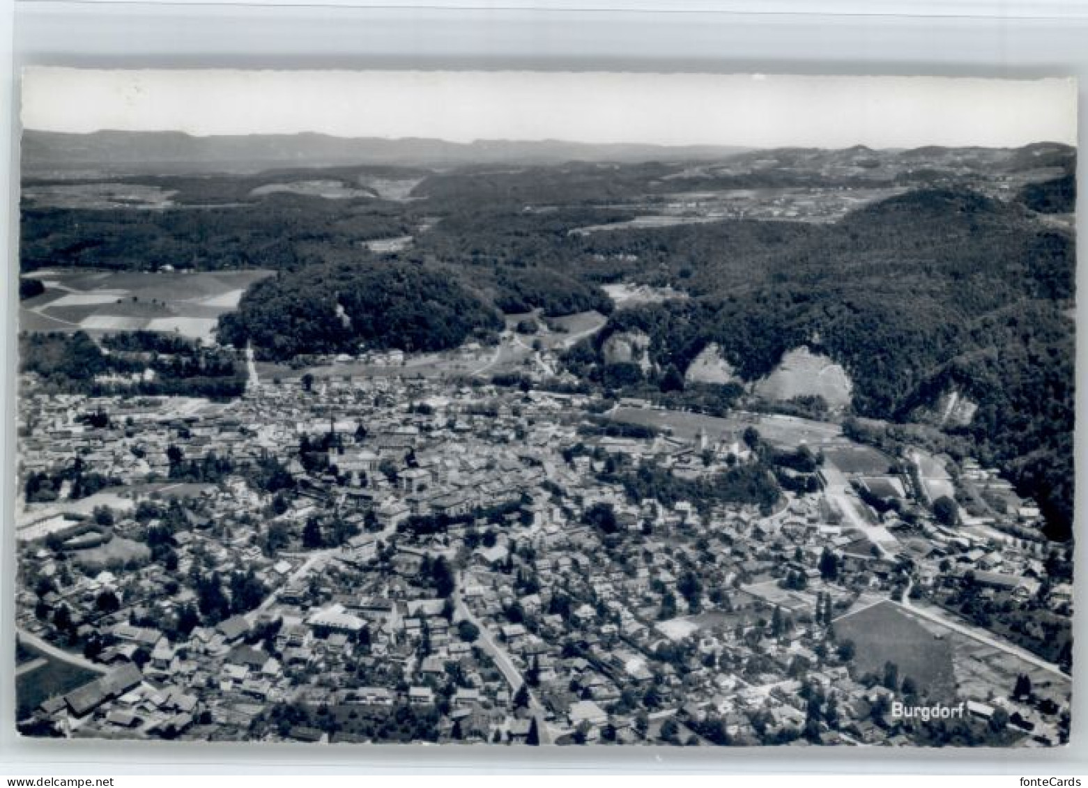 Burgdorf BE Burgdorf Fliegeraufnahme