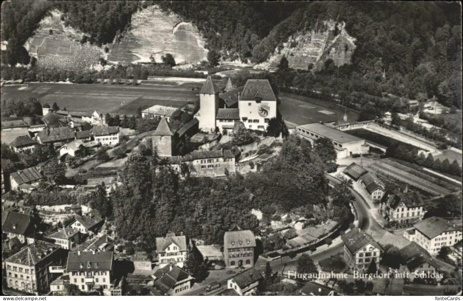 Burgdorf BE Burgdorf Fliegeraufnahme