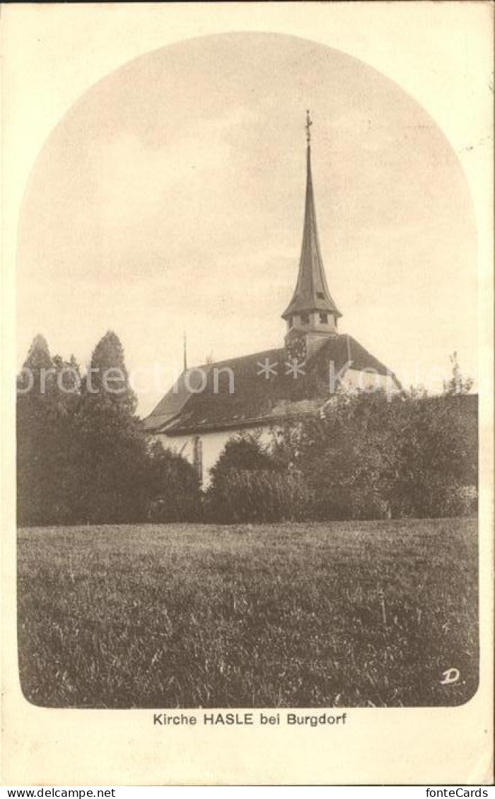 Burgdorf Bern Kirche Hasle