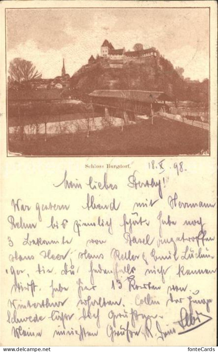 Burgdorf Bern Schloss Burgdorf