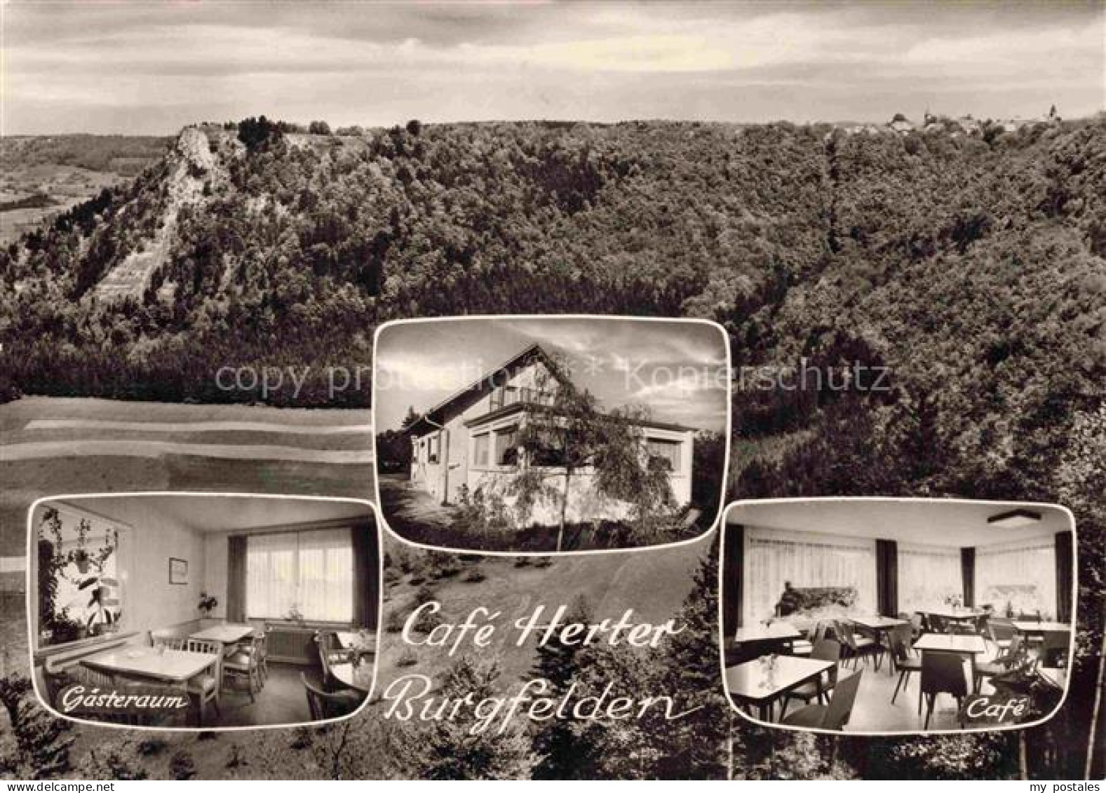 Burgfelden Albstadt Zollernalbkreis BW Panorama Cafe Herter Gastraeume