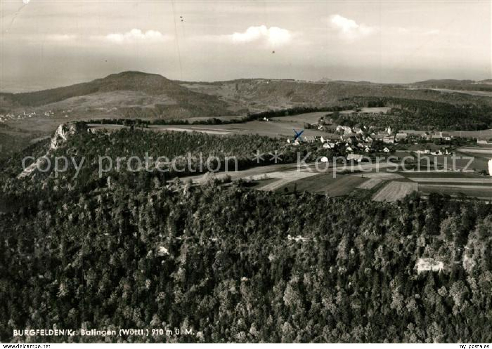 Burgfelden Fliegeraufnahme Balingen