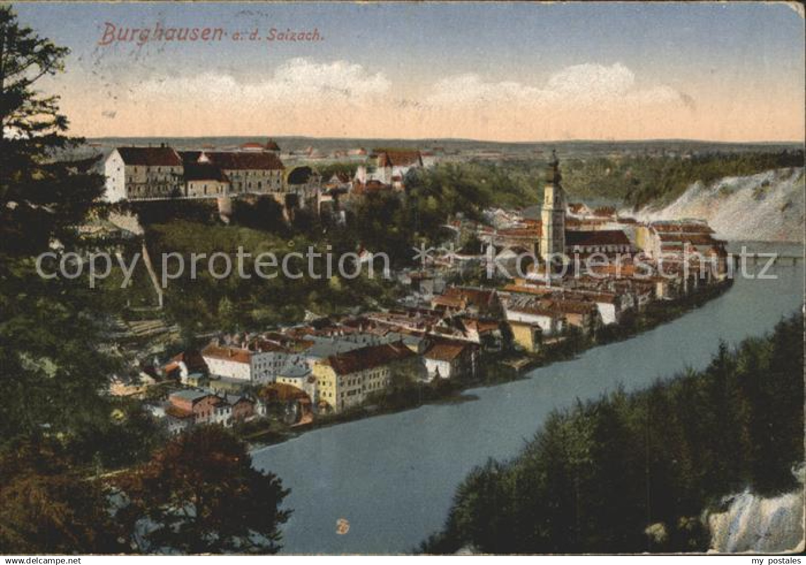 Burghausen Salzach Panorama